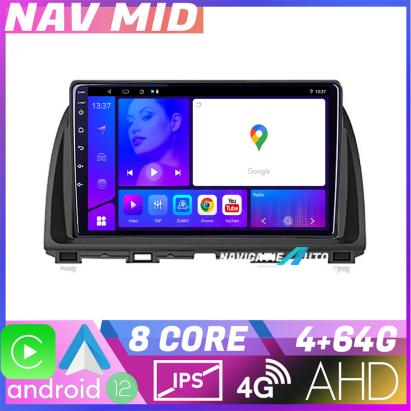 Navigatie Mazda CX-5 2012-2016 Android 12, 4GB RAM, 64GB, CarPlay