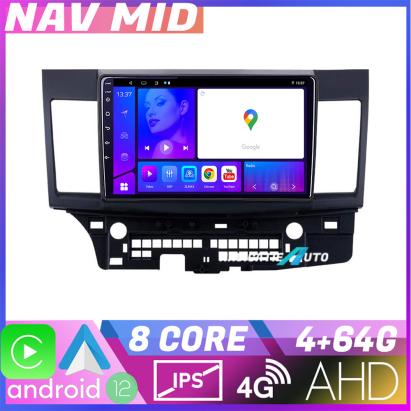 Navigație Mitsubishi Lancer Android 12, 4GB RAM, 64GB, CarPlay