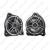 Set 2 subwoofere dedicate Mercedes-Benz Nakamichi 8 inch, 150 W RMS