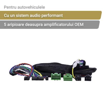 Cablu adaptor Phoenix Gold ZDC-VOL1 330 cm pentru Volvo cu 5 flanșe AMP