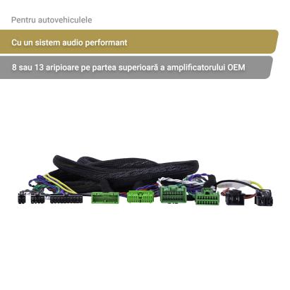 Cablu adaptor Phoenix Gold ZDC-VOL2 330 cm pentru Volvo cu AMP 8 sau 13 flanșe