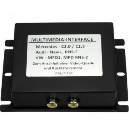 Interfață Multimedia C1-RNSE cu o intrare audio video pentru Audi și Seat