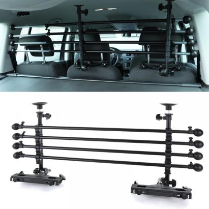 Grilaj pentru compartimentul de bagaje Grilaj de protecție Grilaj de separare Grilaj pentru câini universal pentru mașini SUV Kombi Performance AutoTuning