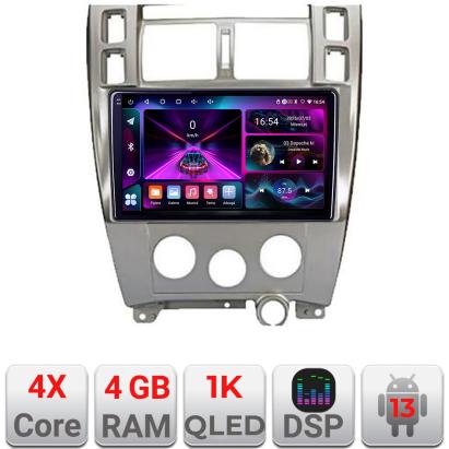 Navigație Android Hyundai Tucson 2004-2010, 4GB RAM, 64GB, ecran 1K