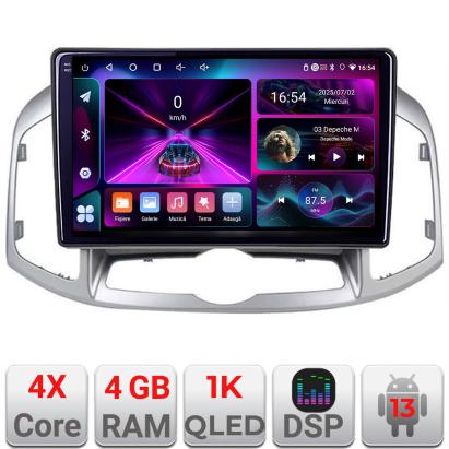 Navigatie Android Chevrolet Captiva 2012-2018 4GB RAM 64GB 1K InCell