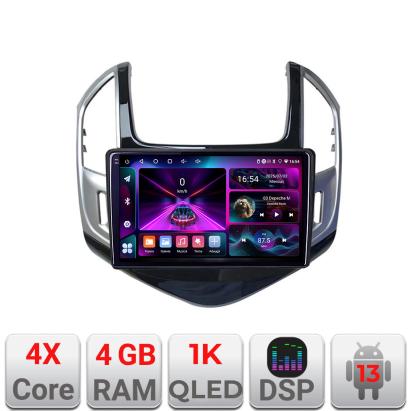 Navigație Android Chevrolet Cruze 2013+ cu ecran 1K InCell, 4GB RAM, 64GB