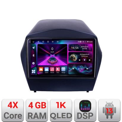 Navigatie Hyundai IX35 Android 13, 4GB RAM, 64GB, ecran InCell 1K