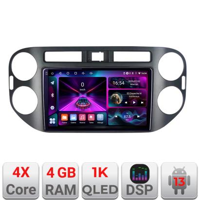 Navigatie Android VW Tiguan si Golf Plus 2012-2016, 4GB RAM, 64GB, ecran 1K