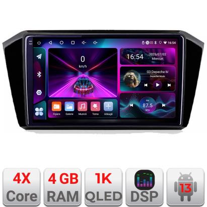 Navigatie VW Passat 2015+ Android 13, 4GB RAM, 64GB, ecran InCell 1K
