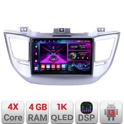 Navigatie Android Hyundai Tucson 2015-2019, 4GB RAM, 64GB, ecran 1K