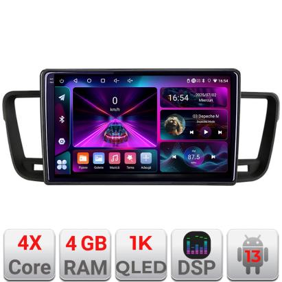 Navigație Android Peugeot 508 2010-2018, 4GB RAM, 64GB, ecran 1K InCell