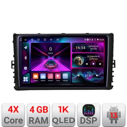 Navigație Android Toyota Auris Corolla 2017-2018, 4GB RAM, 64GB, ecran 1K