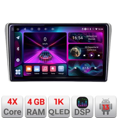 Navigatie Android Toyota Avensis 2003-2008, 4GB RAM, 64GB, ecran 1K