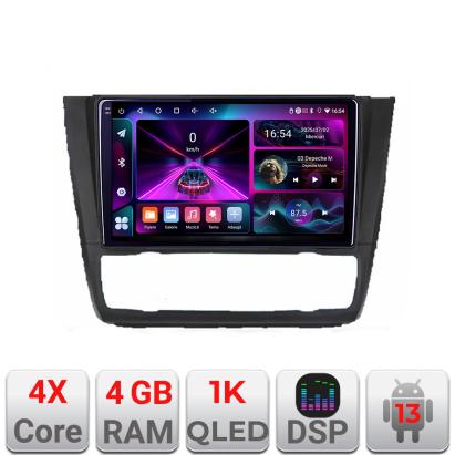 Navigație dedicată BMW Seria 1 E87 cu Android, 4GB RAM, 64GB și ecran InCell 1K