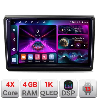 Navigație Android Fiat Bravo 2007-2014, 4GB RAM, 64GB, ecran 1K InCell