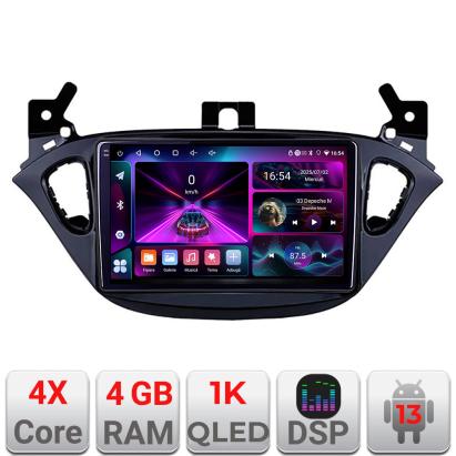 Navigatie Opel Corsa 2013-2016 A-corsa  4+64 InCell Display 1K Android Waze USB Navigatie Internet Youtube Radio