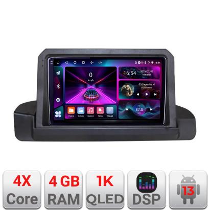 Navigatie BMW Seria 3 E90 fara ecran de fabrica  4+64 InCell Display 1K Android Waze USB Navigatie Internet Youtube Radio Kit-e90+EDT