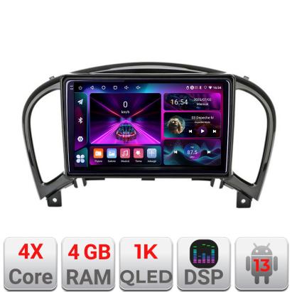 Navigatie Android Nissan Juke 2010-2015, 4GB RAM, 64GB, ecran 1K InCell