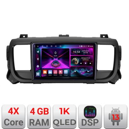 Navigație Android Citroen Jumpy, Toyota Proace, Peugeot Traveller 4GB+64GB 1K