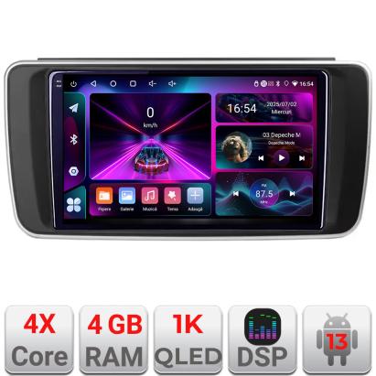 Navigatie Android Nissan Leaf 2018-2024 dedicata, 4GB RAM, 64GB, ecran 1K