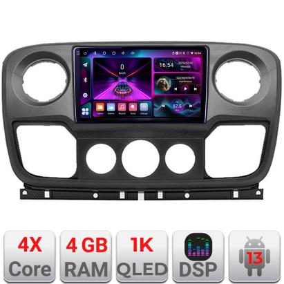Navigatie Android 4+64 pentru Opel Movano si Renault Master 2010-2021