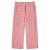 Pantaloni de copii din velur, roz, 116 GartenMobel Dekor