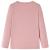 Tricou de copii cu mâneci lungi, roz, 92 GartenMobel Dekor