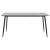 Masă de bucătărie, gri, 160 x 80 x 75 cm, MDF GartenMobel Dekor