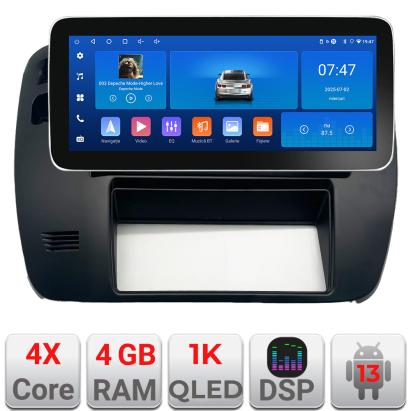 Navigație Nissan Patrol 2000-2005, 12.3 inch, 4GB RAM, CarPlay și Android Auto