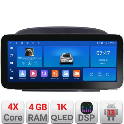 Navigatie Mercedes SL W230 2004-2011 K-W230 Edotec 4+64 12.3 inch Incell 1K android Wifi 5Ghz gps internet