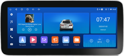 Navigatie Ford Transit 2019- varianta cu ecran de fabrica Edotec 4+64 12.3 inch Incell 1K android Wifi 5Ghz gps internet  Kit-transit-2019-b