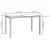 Set mobilier de grădină cu perne, 3 piese, gri, poliratan GartenMobel Dekor