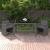 Set mobilier de grădină cu perne, 3 piese, gri, poliratan GartenMobel Dekor