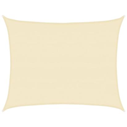 Pânză parasolar, crem, 6 x 8 m, HDPE, 160 g/m² GartenMobel Dekor