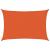 Pânză parasolar, portocaliu dreptunghiular 5x7 m HDPE 160 g/m² GartenMobel Dekor