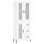 Dulap înalt, alb, 69,5x34x180 cm, lemn compozit GartenMobel Dekor