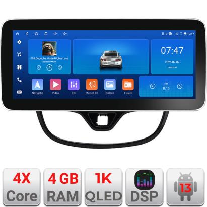Navigatie Opel Karl 2017- K-karl Edotec 4+64 12.3 inch Incell 1K android Wifi 5Ghz gps internet