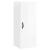 Dulap înalt, alb extralucios, 34,5x34x180 cm, lemn prelucrat GartenMobel Dekor