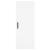 Dulap înalt, alb, 34,5x34x180 cm, lemn prelucrat GartenMobel Dekor
