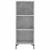 Dulap înalt, gri beton, 34,5x34x180 cm, lemn prelucrat GartenMobel Dekor
