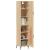 Dulap înalt, stejar sonoma, 34,5x34x180 cm, lemn prelucrat GartenMobel Dekor