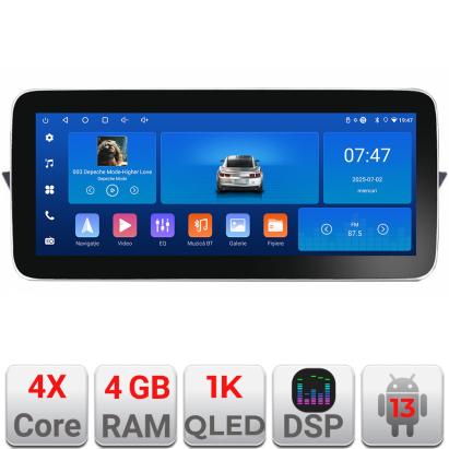 Navigatie BMW X1 E84 Edotec 12.3 inch Incell 1K Android 13, 4GB+64GB
