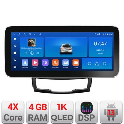 Navigație Android Ssangyong Korando 2011-2013, 12.3 inch, 4GB+64GB