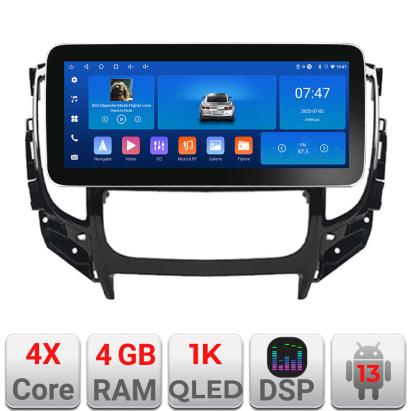 Navigație Android Mitsubishi L200 2014-2020, 12.3 inch, 4GB+64GB, GPS