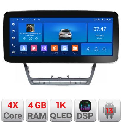 Navigatie Skoda Octavia 2 2005-2013 Manual K-005 Edotec 4+64 12.3 inch Incell 1K android Wifi 5Ghz gps internet 3