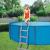 Bestway Scară de siguranță piscină cu 4 trepte Flowclear 122 cm, 58331 GartenMobel Dekor