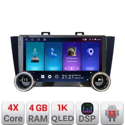 Navigație Android Subaru Outback 2014-2019 / XV 2017-2018, 10.5 inch, 4GB+64GB