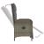 Set mobilier de grădină cu perne, 4 piese, gri, poliratan GartenMobel Dekor