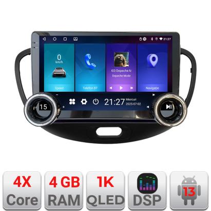Navigație Android Hyundai i10 2007-2013, 10.5 inch, 4GB+64GB, GPS