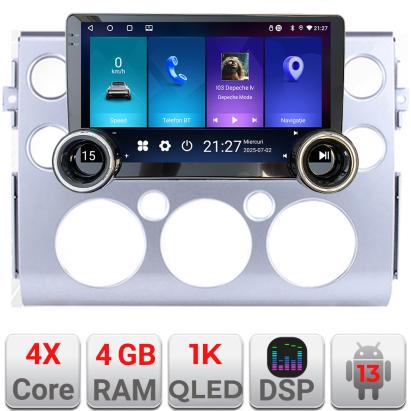 Navigație Android Toyota FJ Cruiser 2006-2020, 10.5 inch, 4GB RAM, 64GB